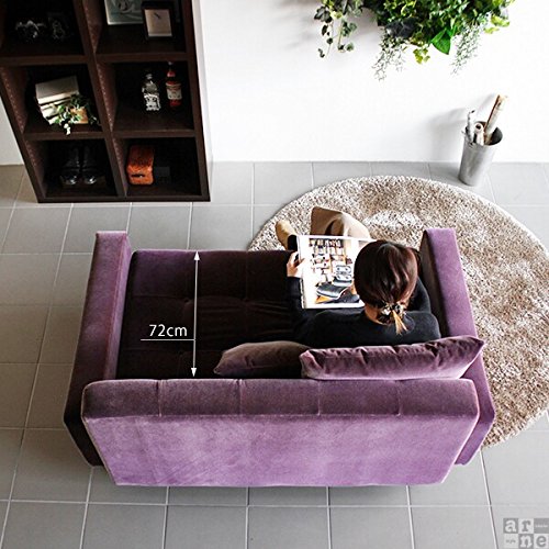 Amazon｜arne ソファー 2人掛け ゆったり 脚付き 大きめ 日本製 肘掛け