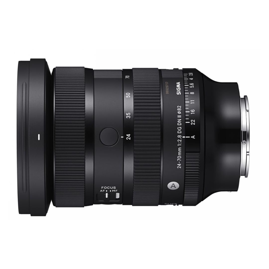 Sigma 24-70mm f/2.8 DG DN II Art Lens for Sony E Mount with Pixel