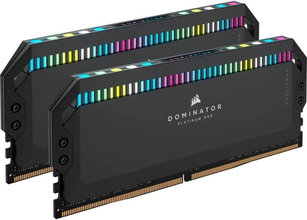 CORSAIR Dominator Platinum RGB DDR5 RAM 64GB (2x32GB) 6400MHz CL32