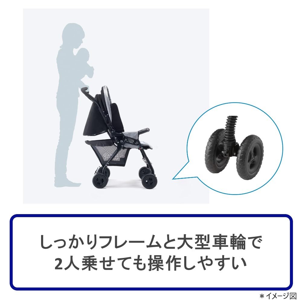 Amazon.co.jp: Graco(グレコ) 二人乗りベビーカー デュオスポーツ 1か