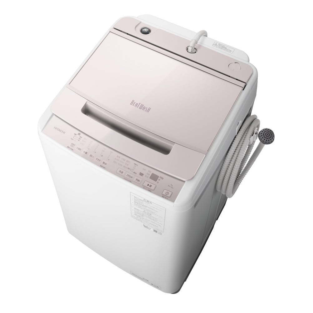 Amazon | 日立 全自動洗濯機 洗濯8kg-28分 ホワイトラベンダー ビート