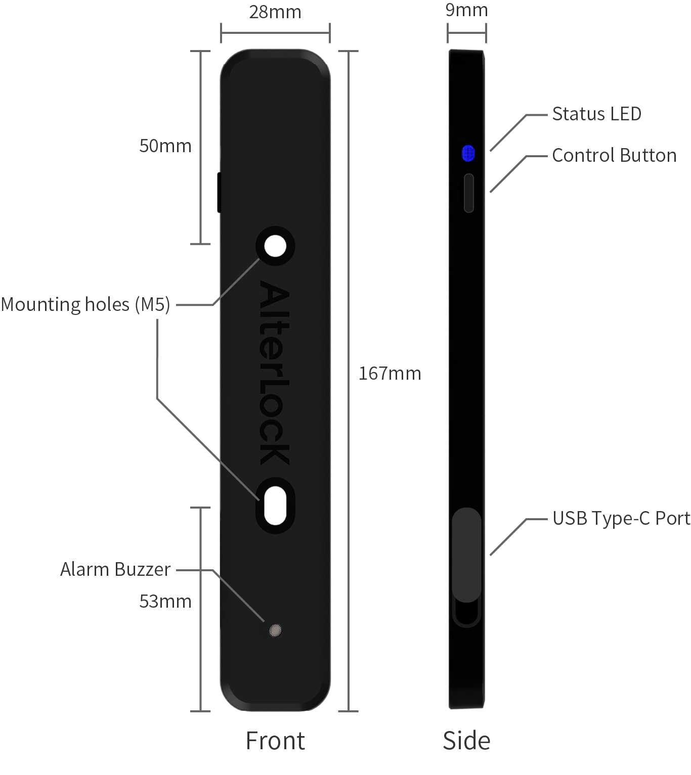 Amazon.co.jp: AlterLock Gen3 | 盗難防止アラーム GPS/Wi-Fi追跡