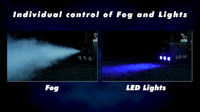 Amazon.co.jp: HOLDLAMP スモークマシン 500W フォグマシン RGB（赤绿