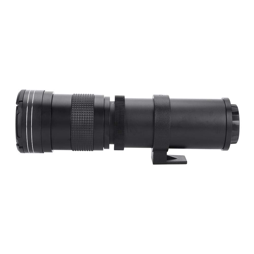 Amazon | 望遠レンズ、420-800mm F/8.3-16望遠レンズDSLRカメラ用手動