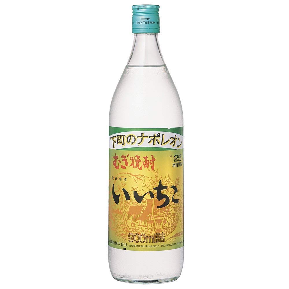 Amazon.co.jp: 三和酒類 いいちこ 麦焼酎 25度 900ml 12本セット 大分