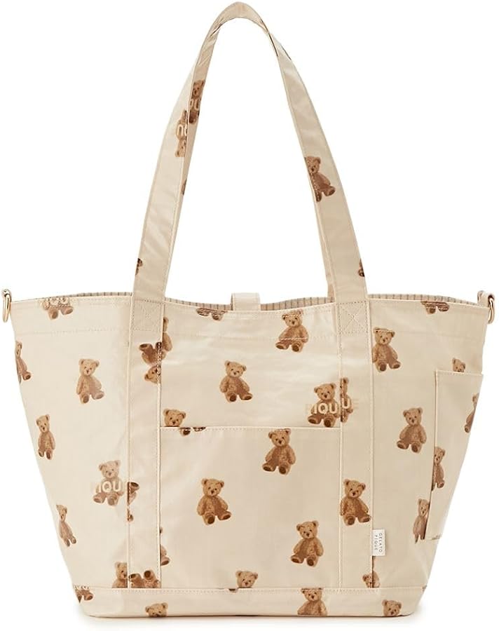 Amazon | PIQUEベア柄ママバッグ | ハンドバッグ