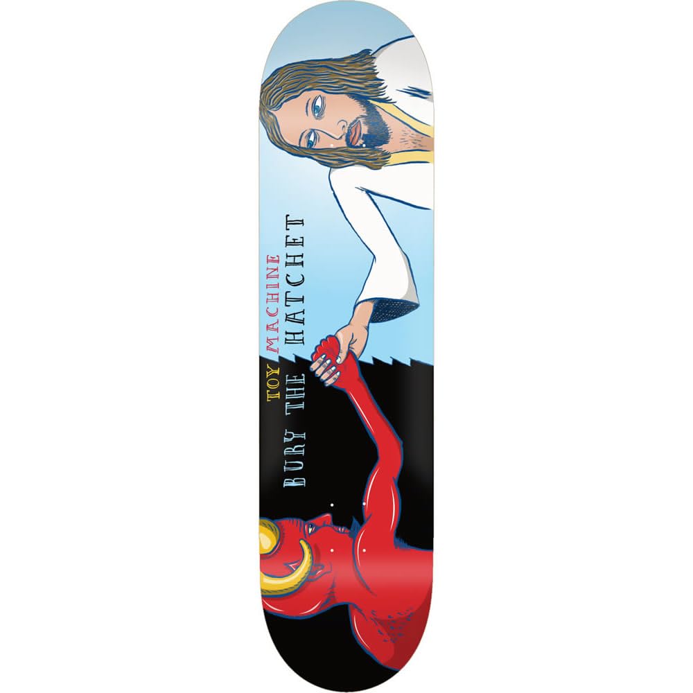 Amazon | TOY MACHINE(トイマシーン) スケートボード デッキ BURY THE