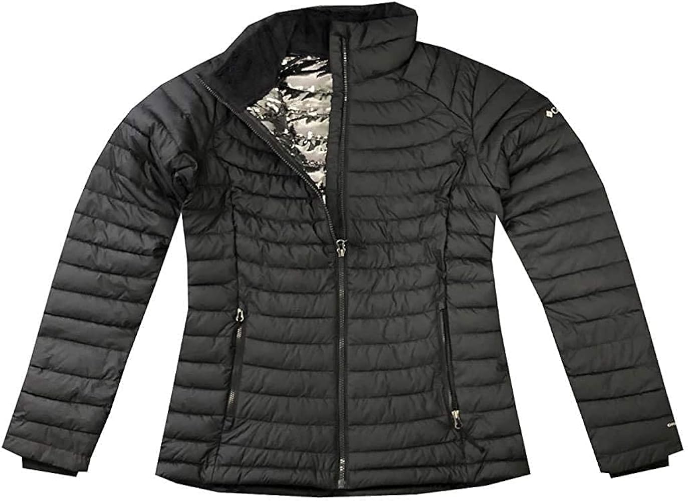 Columbia Women's White Out ll Omni Heat Jacket Puffer (XS, Black