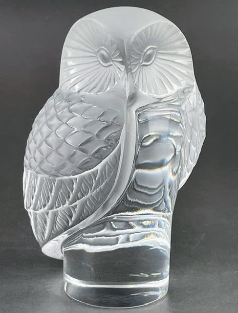 Amazon.co.jp: LALIQUE ラリック フクロウ 梟 ペーパーウェイト