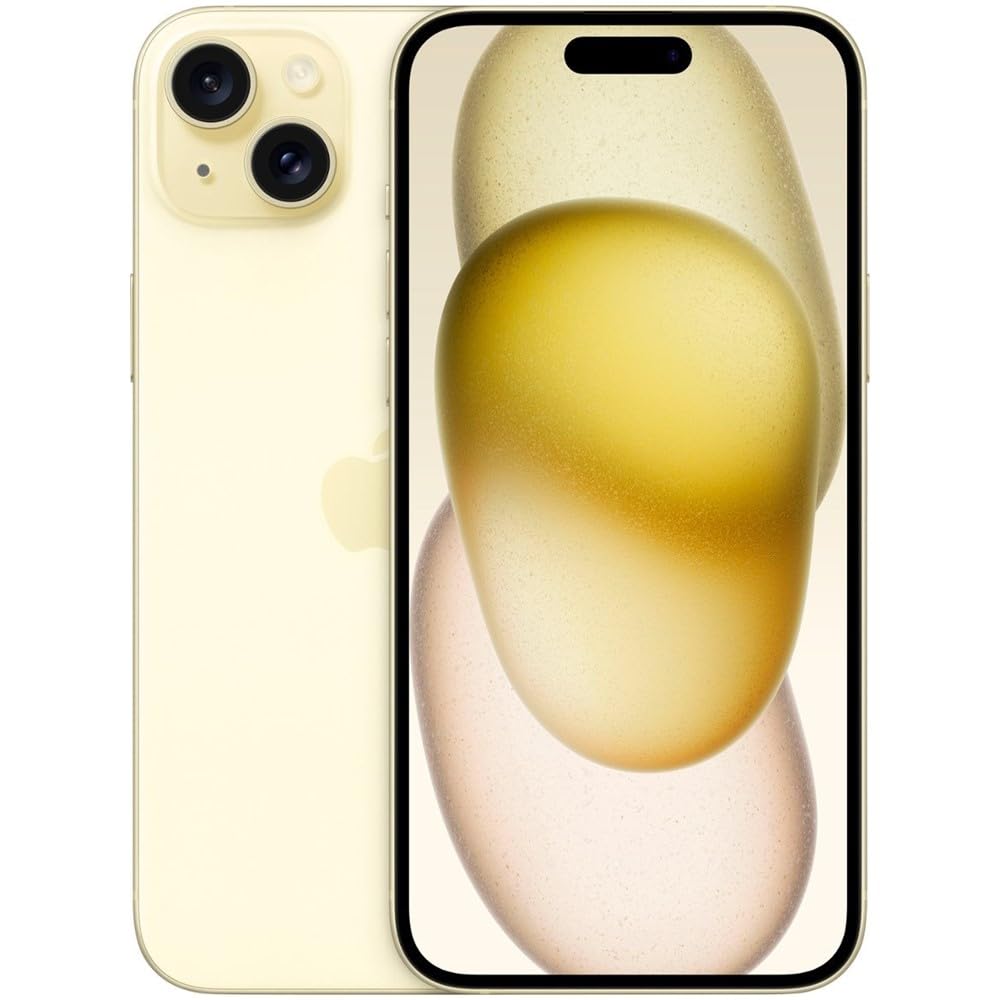 Amazon.com: Apple iPhone 15 Plus, 256GB, Yellow - Unlocked