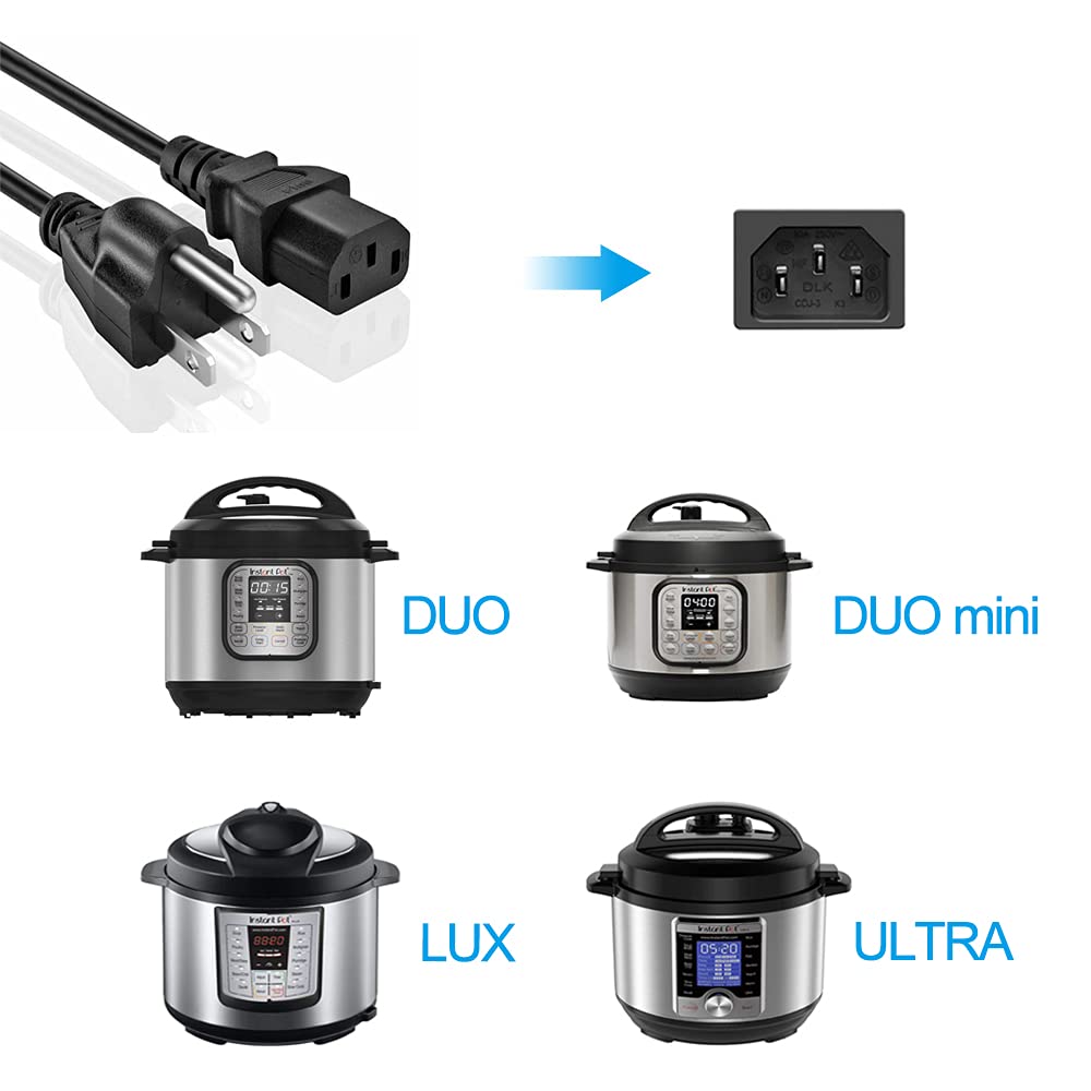 Amazon.co.jp: エクストラロング 10フィート 3本爪電源コード