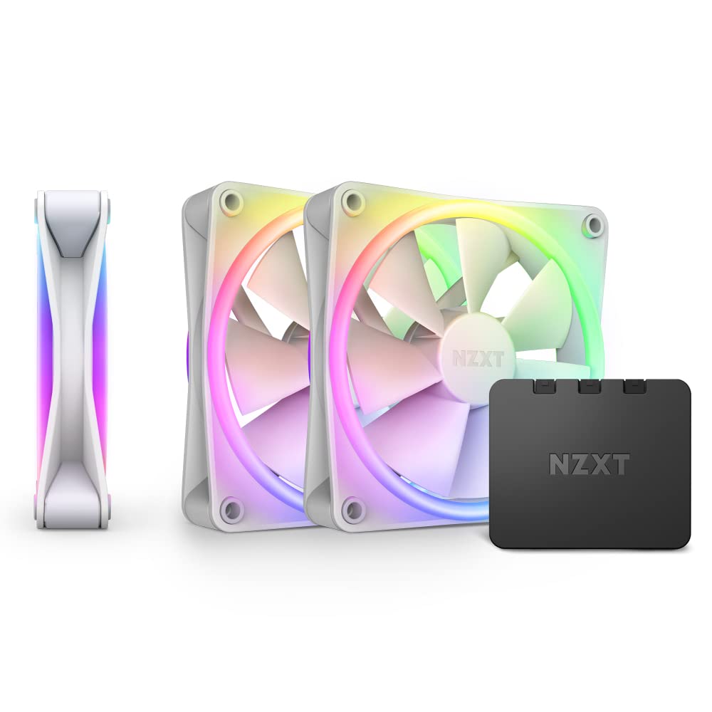 Amazon | NZXT F120 RGB DUO TRIPLE PACK & RGB Controller [White] PC