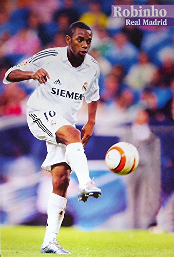 Amazon | ロビーニョ（レアルマドリッド05/06）ポスター | ノー
