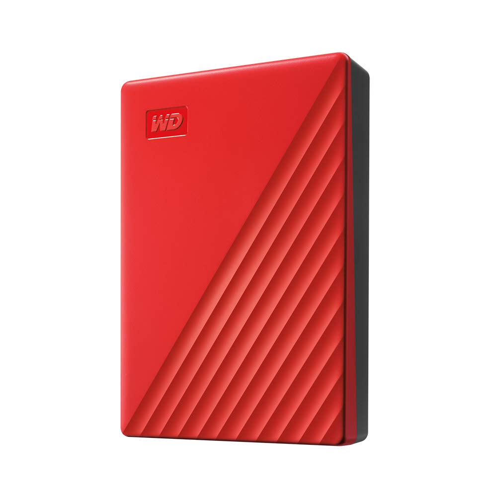 Amazon.com: WD 4TB My Passport, Portable External Hard Drive, Red