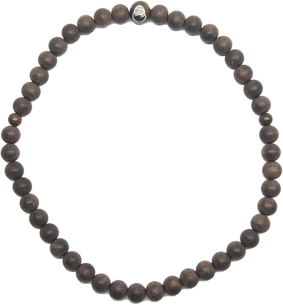 Amazon | 達磨[だるま]首輪念珠／黒檀/和柄ネックレス/日本製/数珠