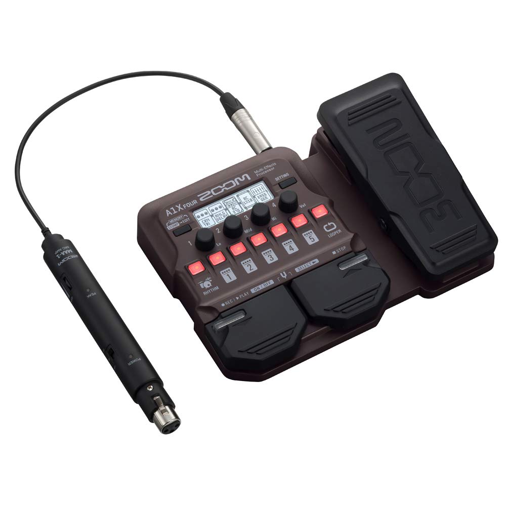 Amazon.co.jp: Zoom A1 FOUR 音響楽器 マルチエフェクト プロセッサー