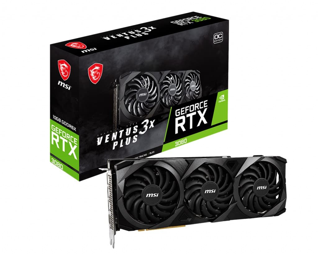 Amazon | MSI GeForce RTX 3080 VENTUS 3X PLUS 10G OC LHR