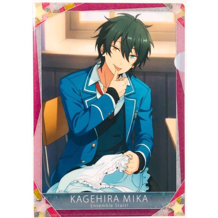 Amazon.co.jp: あんスタValkyrie影片みかクリアファイル② : 文房具