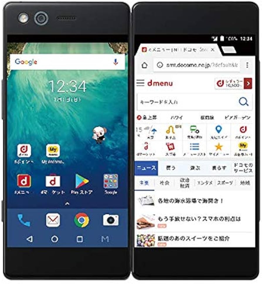 Amazon | ZTE ZTE M 64GB ブラック Z-01K docomoロック解除SIMフリー
