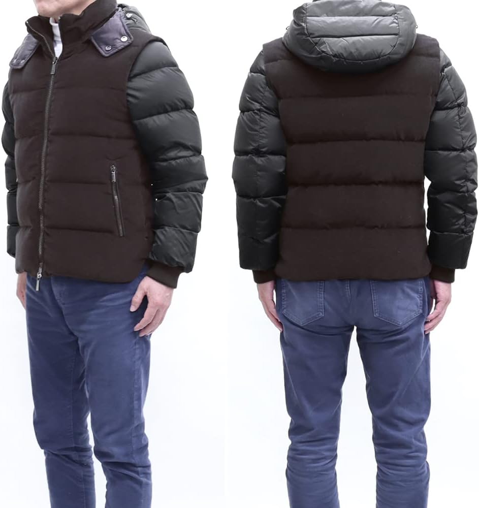 Amazon | [ムーレー] メンズ リバーシブル ジャケット ダウン