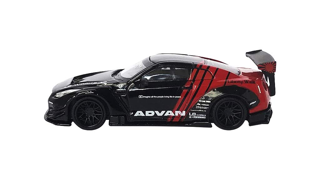 Amazon | MINI GT 1/64 LB☆WORKS ニッサン GT-R R35 タイプ2 リア