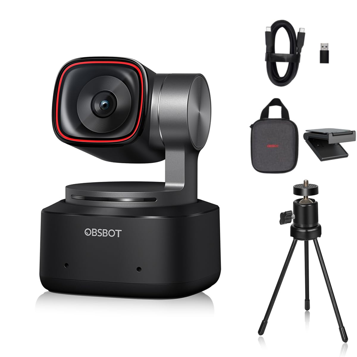 Amazon.co.jp: OBSBOT Tiny 2 AI搭載PTZ 4K ウェブカメラ 1/1.5インチ