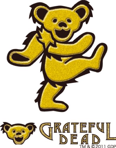 Amazon.co.jp: グレイトフルデッドベア GRATEFUL DEAD ステッカー GD