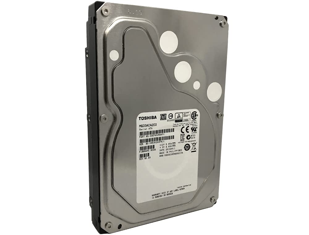 Amazon.com: TOSHIBA MG03ACA200 2TB 7200 RPM 64MB Cache SATA 6.0Gb