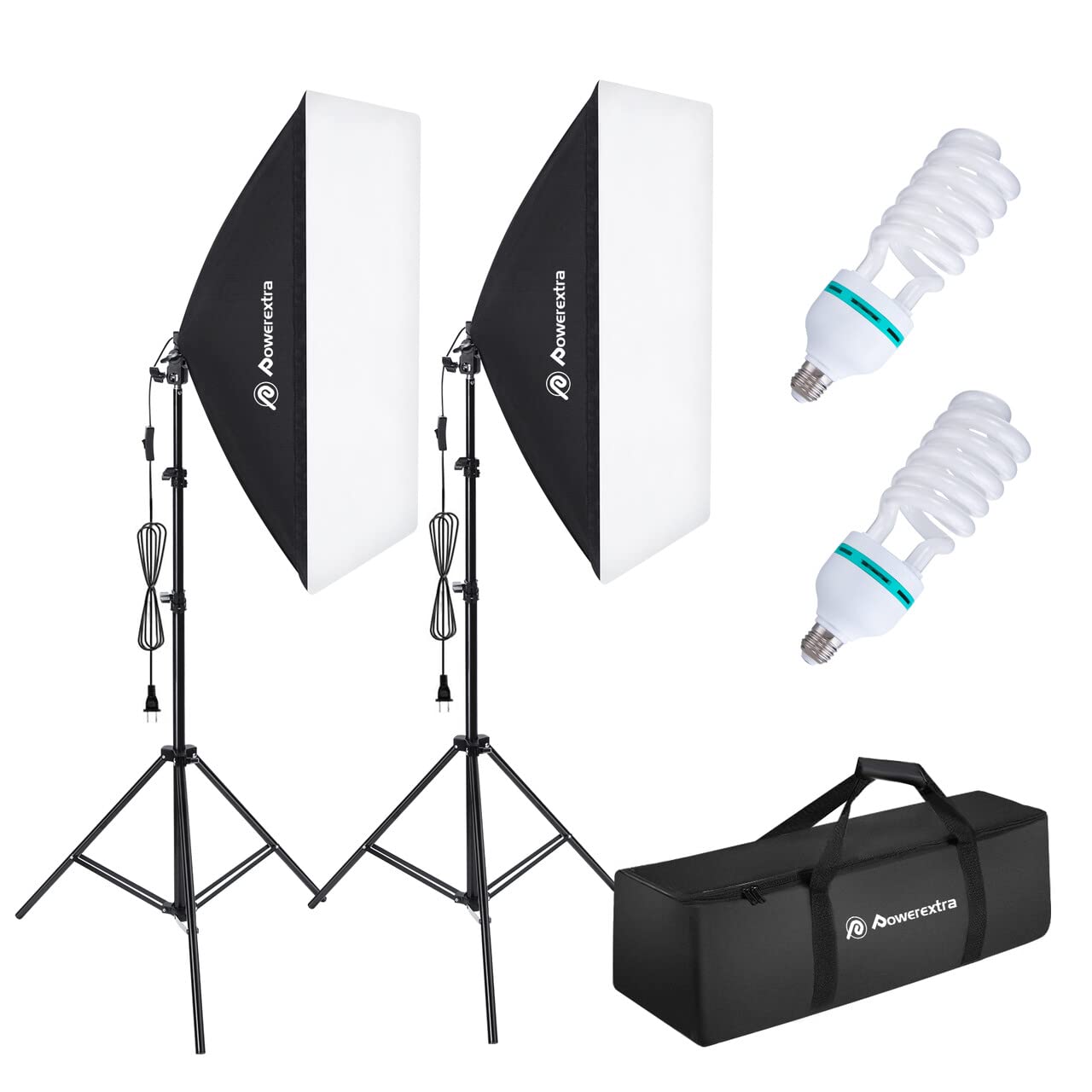 Amazon | 2個セットソフトボックス 50×70cm 写真撮影照明キット ライト