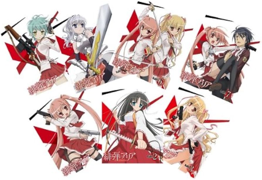 Amazon.co.jp: 緋弾のアリア Bullet.1~Bullet.7 全7巻セット(完全数量