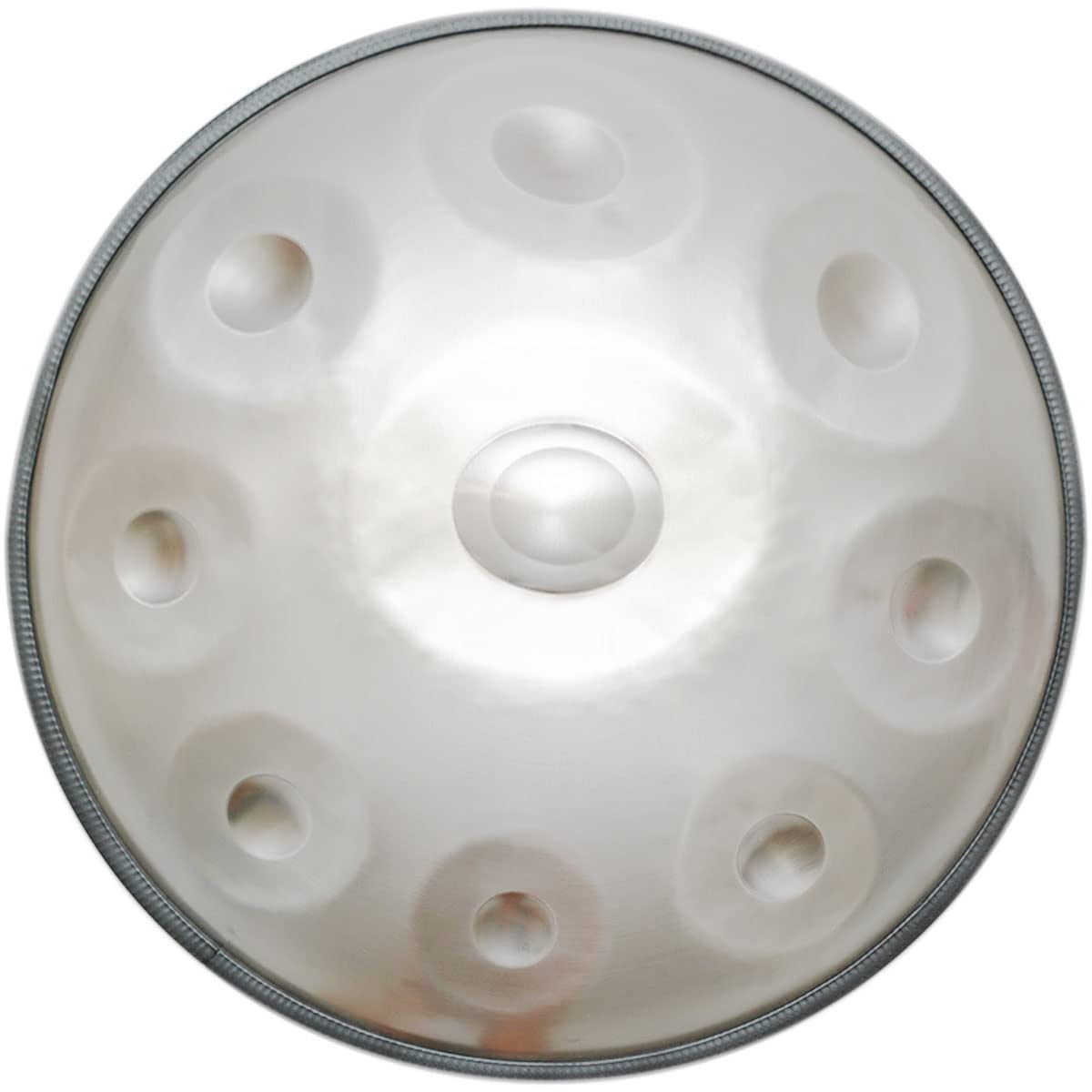 Amazon | MASH handpan D マイナー ハンドパン 9音 シルバー色 D Minor