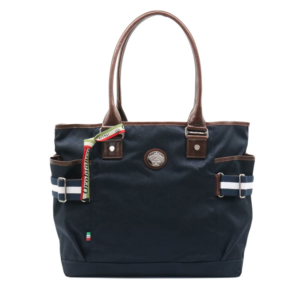 Amazon | [オロビアンコ] トートバッグ リモンタナイロン 本革 鞄 大