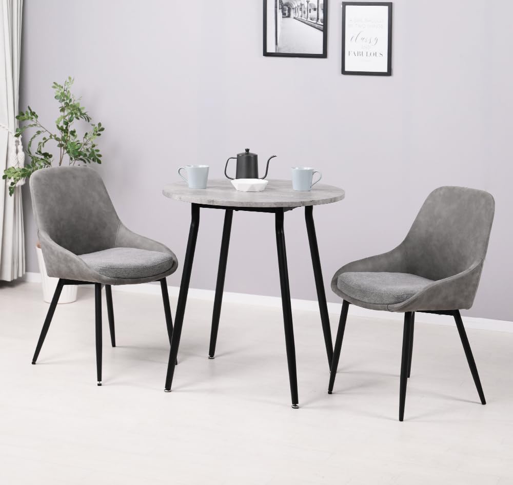 Amazon｜Mirai-Show ダイニングテーブルセット 2人用 北欧 3点セット