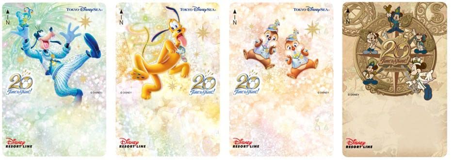 Amazon.co.jp: ディズニーリゾートライン 20周年 フリーきっぷ 台紙