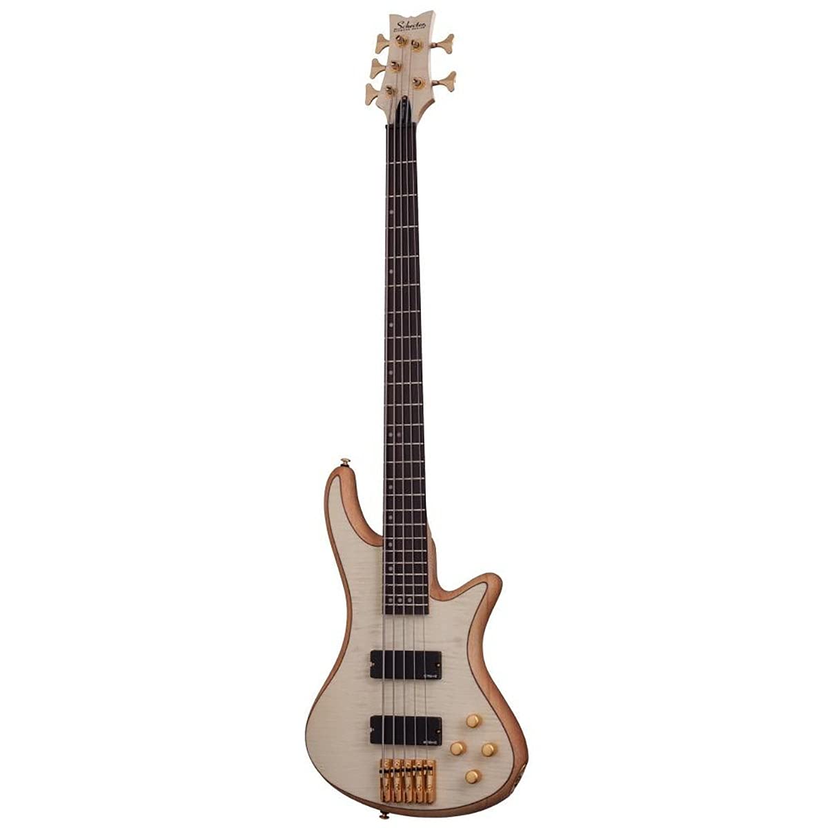 Amazon.com: Schecter Stiletto Custom-5 Electric Bass (5 String