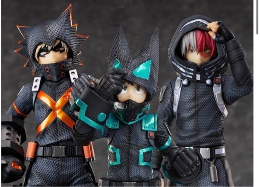 Amazon.co.jp: 映画 ヒロアカ ステルススーツ 緑谷出久 爆豪勝己 轟焦