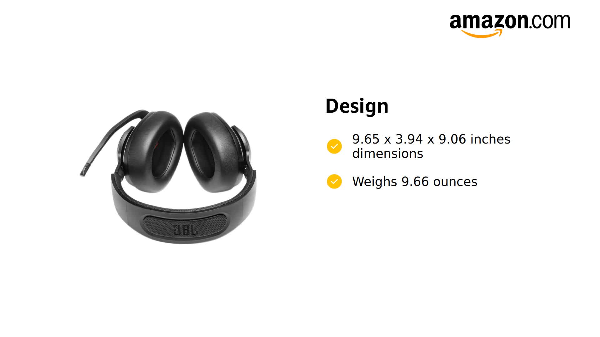 Amazon.com: JBL Quantum 400 Wired Over-Ear Gaming Headphones with