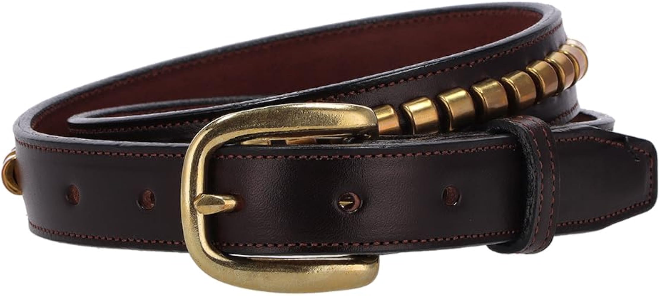 Amazon.co.jp: [Tory Leather] トリーレザー Clincher Belt Studded