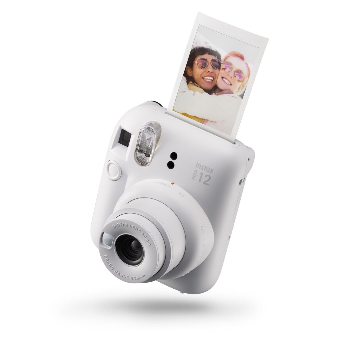 Amazon | instax mini 12カメラ、クレイホワイト。 | インスタント