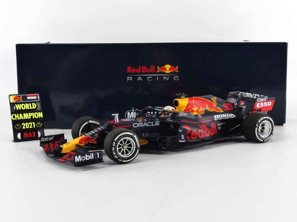 Amazon.com: Minichamps 110212333 1:18 Red Bull Racing Honda RB16B