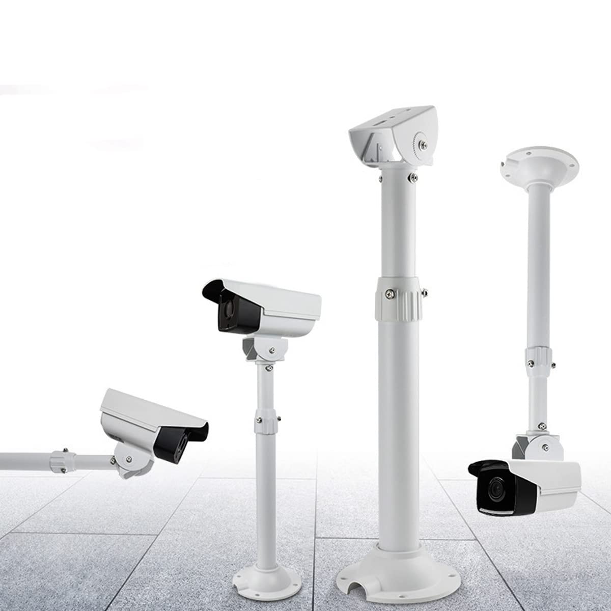 Amazon.co.jp: AKNPMHT 監視カメラブラケット伸?が自在30cm~60cm監視