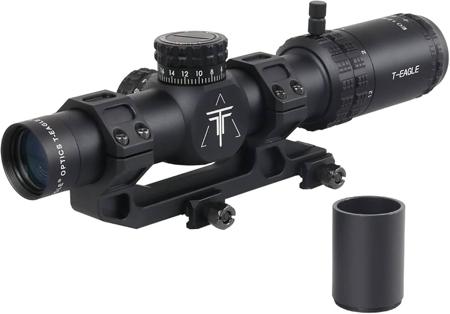 Amazon.co.jp: T-EAGLE ライフルスコープ EO1.2-6x24WA 可変倍率