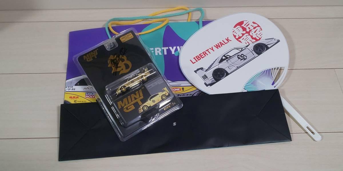 LB Works ミニカー 限定999個 加藤社長直筆サイン入りLB Works