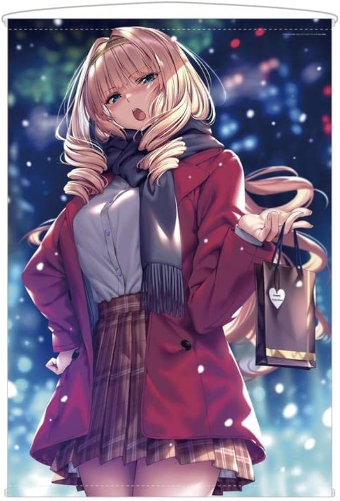 Amazon.co.jp: ピロ水 B0Wスエードタペストリー 鐘堂英麗奈