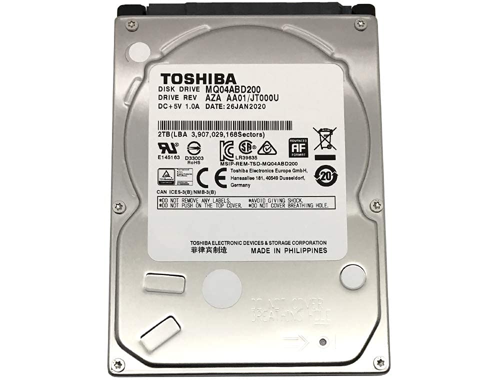 Amazon.com: Toshiba 2TB 5400RPM 128MB Cache SATA 6.0Gb/s 2.5inch