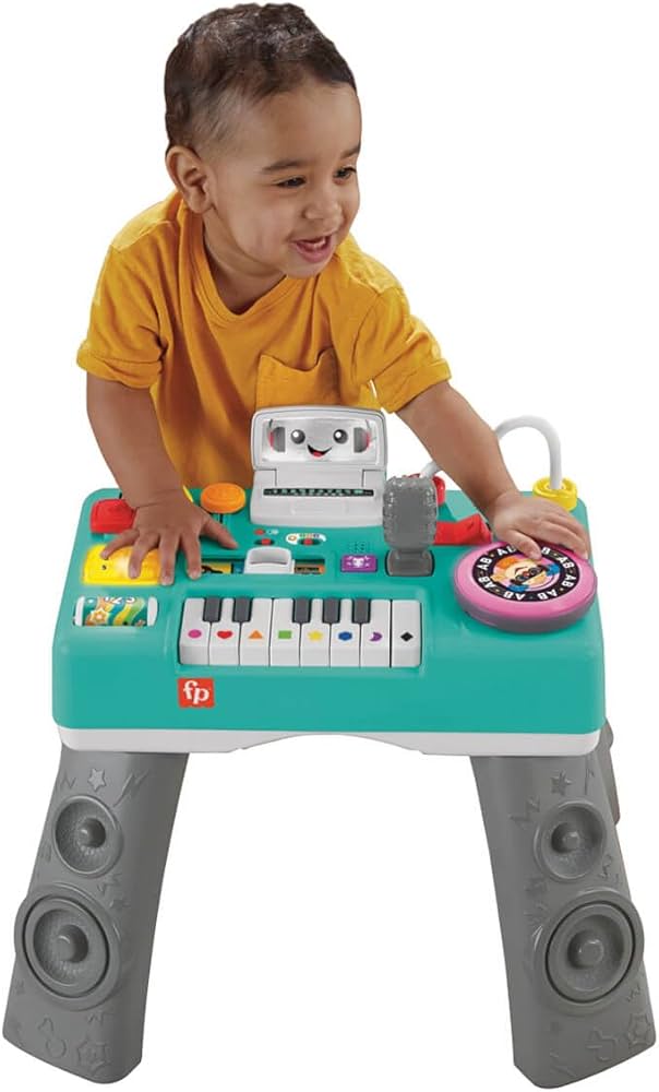 Amazon.co.jp: Fisher-Price Fun DJ アクティビティテーブル