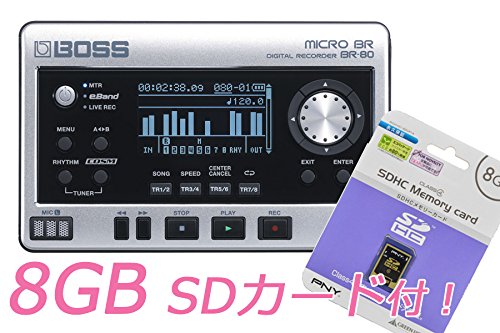 Amazon | BOSS ボス/MICRO BR BR-80 【8GB SDカードセット