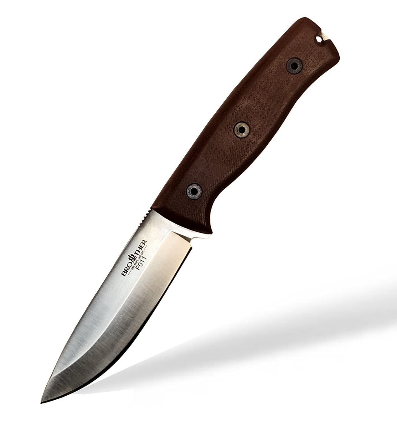 Amazon.co.jp: BROTHER -F011 茶 シースナイフ Brother Knife スカンジ