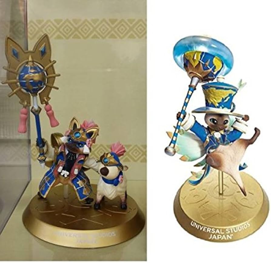 Amazon.co.jp: 586 アイルー フィギュア ニャン星シリーズセット USJ