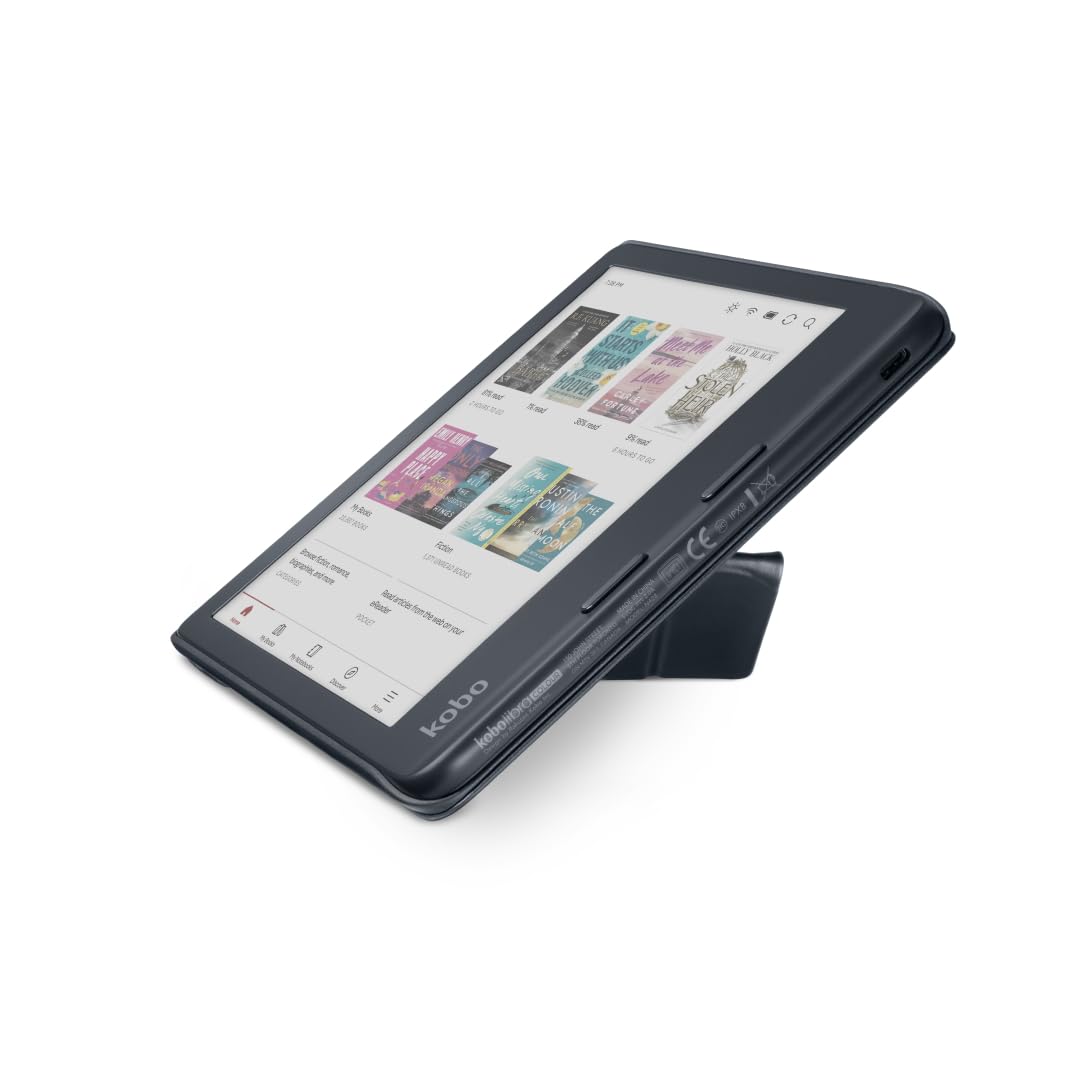 Amazon.com: Kobo Libra Colour SleepCover Case | Black | Sleep/Wake
